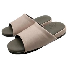 TAIWAN SLIPPER 台灣犀利趴 極致風格 厚跟紓壓皮質室內拖鞋, 飛揚粉, 1雙