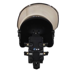 FALCON 法肯 晴雨帽減震手機架組合款, 黑色, 不適用