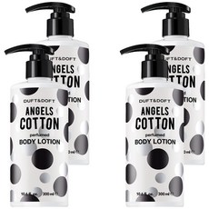 더프트앤도프트 퍼퓸드 바디로션 엔젤스코튼향 랜덤발송, 4개, 300ml