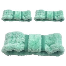Prime Towel 洗臉髮帶, 薄荷綠, 3個
