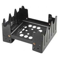 CAPTAIN STAG 鹿牌 摺疊酒精爐 12 x 9.5 x 6.8cm, 黑色, 1個