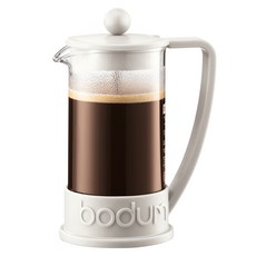 [쿠팡수입] 보덤 브라질 프렌치 프레스 커피메이커 0.35L 화이트