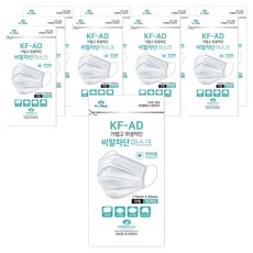 더착한 비말차단마스크 대형 KF-AD, 10개입, 10개, 화이트