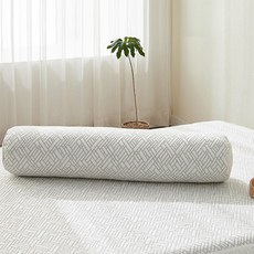 아이망스 원형 냉감 바디필로우, 듀라론 아이싱그레이