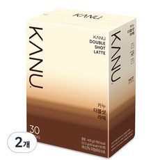 카누 더블샷 라떼, 13.5g, 30개입, 2개