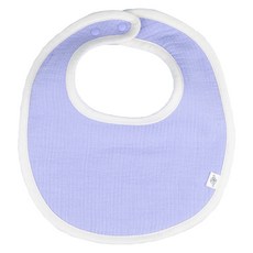 孩童6層棉紗布圍兜, 薰衣草紫, 1入, 1入