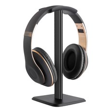 J-Smart 鋁製電競耳機支架, 單一商品, 黑色