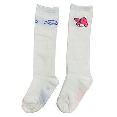 三麗鷗 兒童及膝襪 短襪 美樂蒂 大耳狗 2雙組