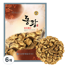 동광한방몰 건조 치커리 뿌리, 500g, 6개