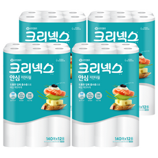 Kleenex 舒潔 安心 天然紙漿 廚房紙巾, 140張, 48個