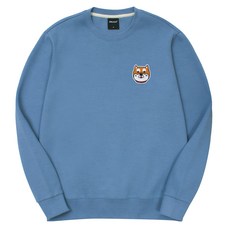 okstar 男女通用 柴犬刺繡貼片 特厚棉 大學T 9SSP007