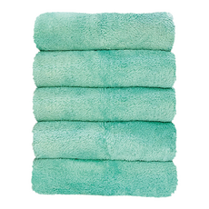 Prime Towel 優質超細纖維毛巾 120g, 薄荷綠, 5個