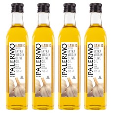 팔레르모 갈릭향 엑스트라 버진 올리브오일, 4개, 250ml