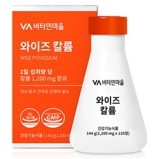 비타민마을 와이즈 칼륨, 120정, 1개