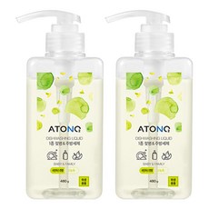 ATONO2 1級奶瓶 & 廚房清潔劑 麝香葡萄香氛, 480g, 2個
