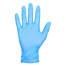 TIS 多用途丁腈手套, 藍色, 中(M), 100個