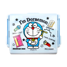 Skater 可折疊收納攜帶式三角飯團收納盒, Doraemon, 1個