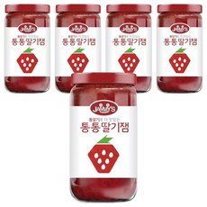 삼립 재미스 통통딸기잼, 400g, 5개