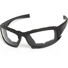 World 防風多功能護目鏡 25-AA220, 黑色 透明