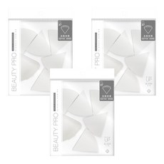 Solone 台灣公司貨 面面俱到上妝粉撲 6個, 扇形, 3袋