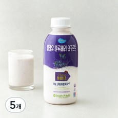 벨라유 블루베리 요구르트, 500ml, 1개입, 5개