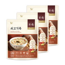 Bon 本粥 牛肉粥可以加熱立即食用, 330g, 3個
