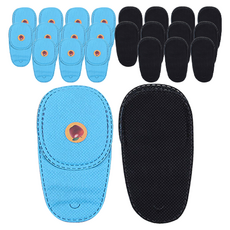 MAME 無黏性眼鏡遮蓋貼 1組, 藍色, 24個