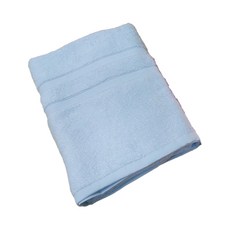 ELEGANCE 純品風情浴巾 100%美國棉 70x140公分 台灣製, 藍色, 1條