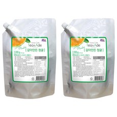 다미즐 갈아만든 청귤차, 2kg, 2개