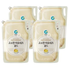 청정원 고소한 마요네즈 스파우트, 3.2kg, 4개