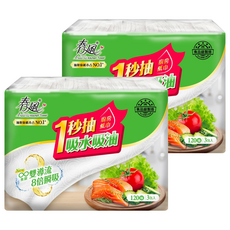 春風 抽取式廚房紙巾, 3包, 2袋