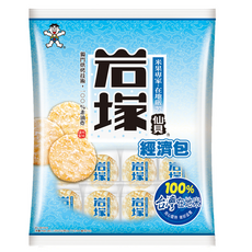 旺旺 岩塚仙貝經濟包, 350g, 1袋