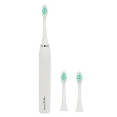 Anny Rabbit 安妮兔 聲波電動牙刷 2個刷頭 杜邦軟毛 溫和護齒, K-12, 白色, 1支