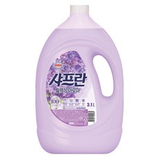 샤프란 플러스 섬유유연제 릴렉싱아로마 본품, 3.1L, 1개
