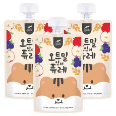 Little Spoon 燕麥纖泥, 蘋果藍莓燕麥口味, 3包, 100g