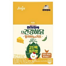 건강하닭 할라피뇨 앤 치즈 소시지, 728g, 1개