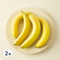 만나다 에콰도르산 유기농 인증 바나나, 600g, 2개