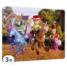 TOY STORY 玩具總動員 5 板塊拼圖 D35-32, 35件, 3個