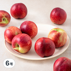 효성팜 신비복숭아, 1kg, 6개