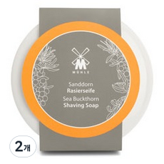 MUHLE 沙棘刮鬍皂附瓷碗, 2個