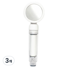 Young Star 樹的故事 Aqua Boom 旅行用迷你淨水蓮蓬頭 基本款, 白色, 3個