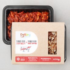 딜리조이 맛좋은 한돈 매콤한 제육 볶음 + 딜리조이 맛좋은 한돈 간장맛 불고기 (냉장), 1개