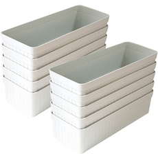 多功能收納籃 單色 10個