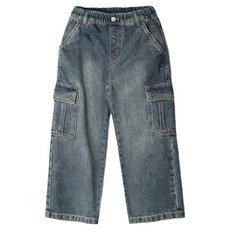 SPAO Kids 兒童工裝寬版牛仔褲