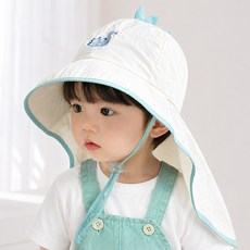 woojooi 嬰幼兒 Line Dino 防曬遮陽帽