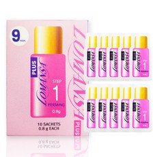 LOMANSA Plus Pouch燙睫毛劑 1劑 堅固, 8克, 10個