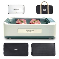 SMART BERRY K烤盤 + 專用上蓋 + 收納袋組合, SBG-01(WT)