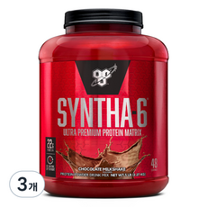 신타6 정품 프로틴 파우더 초코맛, 2.27kg, 3개