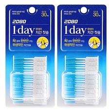 2080 1day 牙間刷, 30支, 2盒