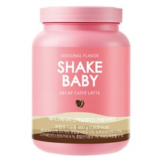 Shake Baby 蛋白質奶昔粉 拿鐵口味, 1罐, 480g